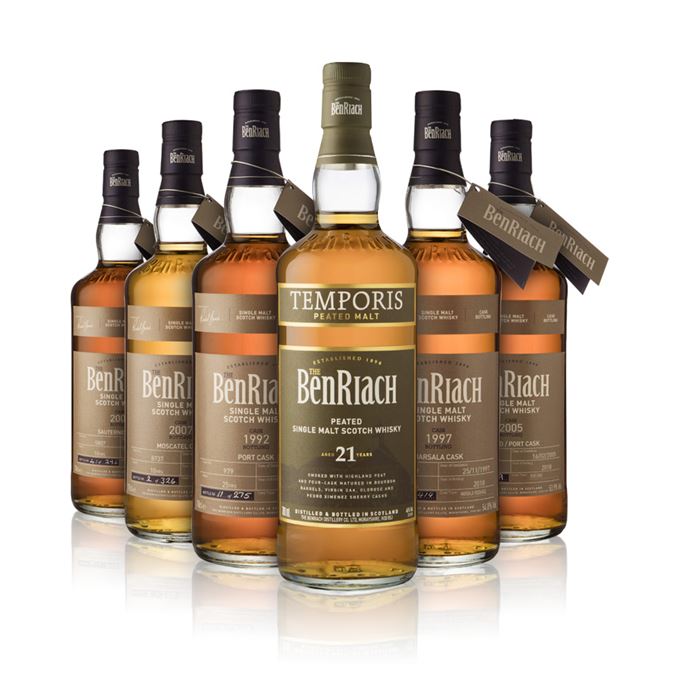 Batch 156: BenRiach 2018 single casks and BenRiach Temporis 21 year old