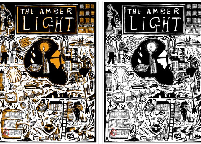 Untold story: The Amber Light aims to explore whisky’s link with Scottish culture The Amber Light artwork