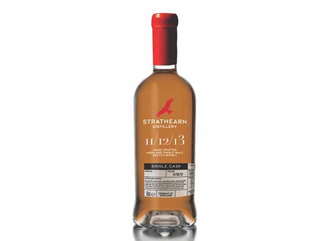 Finished product: Bottle 001 from Strathearn distillery sold at auction for over £4,000 Strathearn distillery