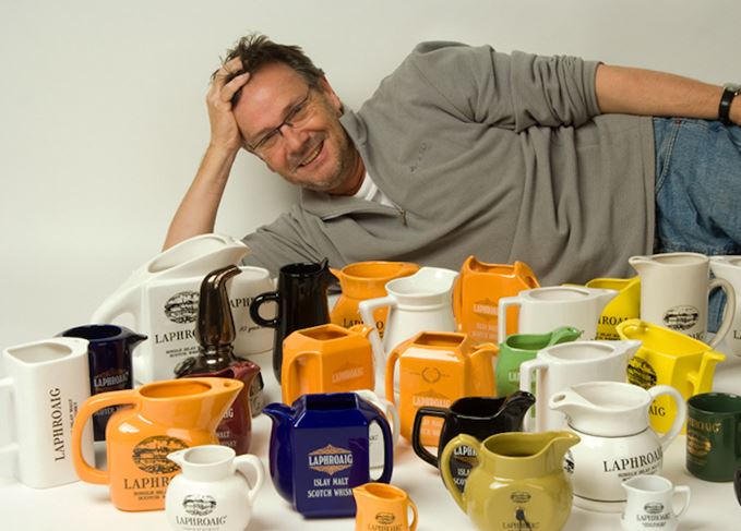 Laphroaig lover: but Marcel van Gils has sold the best part of his collection Marcel van Gils