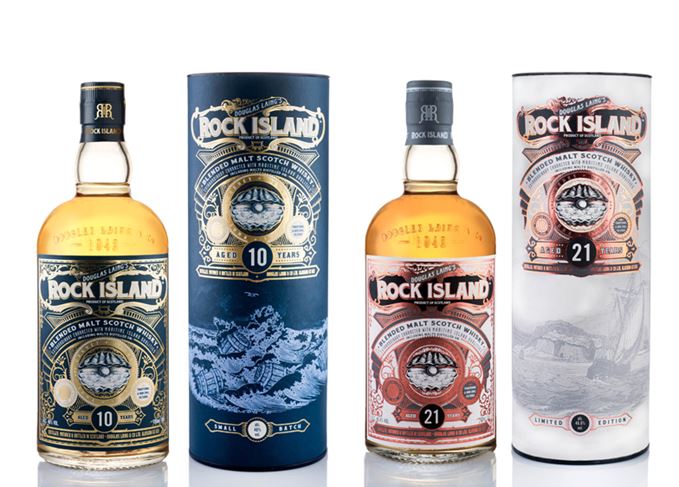 Four corners: Arran, Islay, Jura and Orkney make up Douglas Laing's 'whisky islands' Rock Island 10- and 21-year-olds