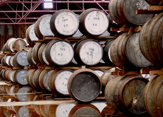 New high: Scotch whisky export shipments enjoyed a record year in 2018 Scotch whisky casks