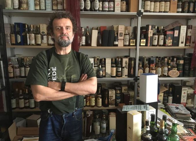 Reinhard Ellinghaus: The German collector has been building his whisky collection for 25 years Reinhard Ellinghaus collection
